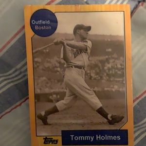 Tommy Holmes : Boston Braves 1942-1952